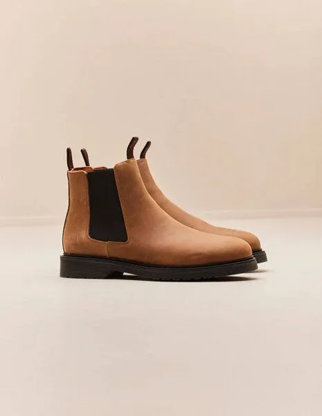 M.Moustache M.Moustache Leder Boot Axel, Braun, – Produktbild 1 von 4