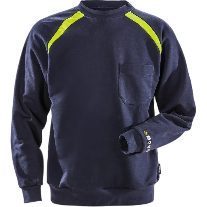 Fristads Pullover Fristads 984 SFLA, Bleu, – Produktbild 1 von 2