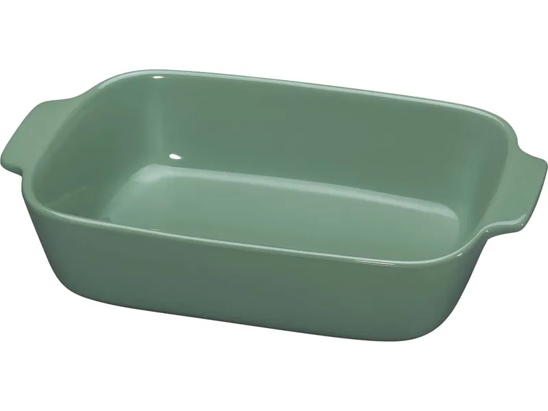 Auflaufform "PORTO" aus Keramik, 30 x 19 cm, Jade, – Produktbild 1 von 1