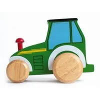 El Puente El Puente Spielauto "Traktor" | Fair Trade & Handmade aus Sri Lanka, Grün, – Produktbild 1 von 1