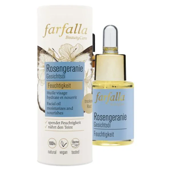 Farfalla Farfalla Gesichtsöl Rosengeranie – Produktbild 1 von 1