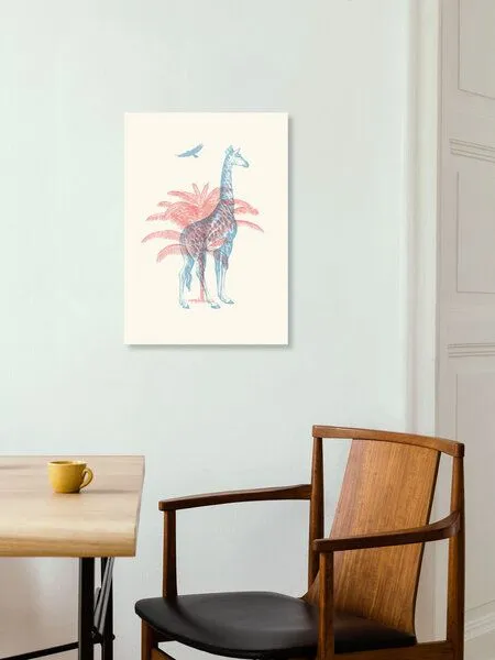 Photocircle Photocircle Poster / Leinwandbild - Giraffe – Produktbild 3 von 4