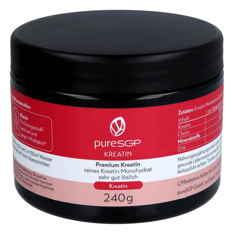 pureSGP pureSGP Kreatin Pulver – Produktbild 8 von 8