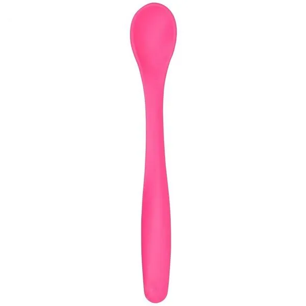 Biodora Biodora Bio-Babylöffel (4er Set) – Biokunststoff auf Stärkebasis, Magenta, – Produktbild 1 von 4
