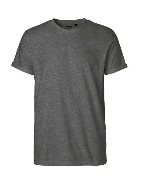 Neutral® - 3FREUNDE Neutral® - 3FREUNDE Männer T-Shirt Roll-Up, Dunkelgrau, – Produktbild 1 von 4