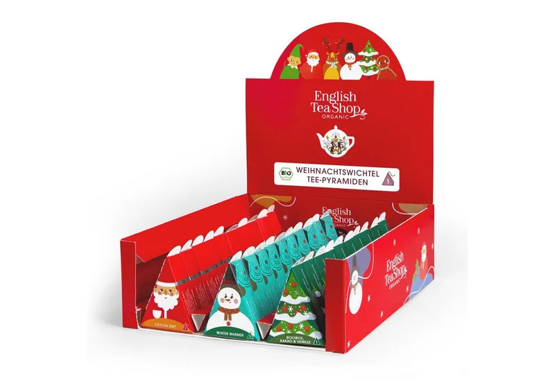 English Tea Shop English Tea Shop Tee Weihnachtsgesellen Set, 3 Sorten, BIO, 30 Pyramidenbeutel – Produktbild 4 von 4