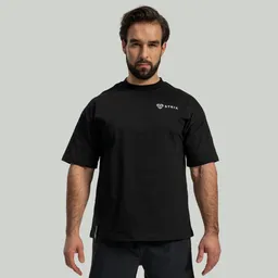 GymBeam OG1 STRIX Oversized T-Shirt in Black L – Produktbild 1 von 1