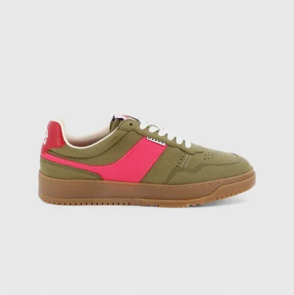 MEEKO MEEKO KIBOKO CORDURA - Öko-design-sneaker, bequem und robust, Khaki, – Produktbild 1 von 4