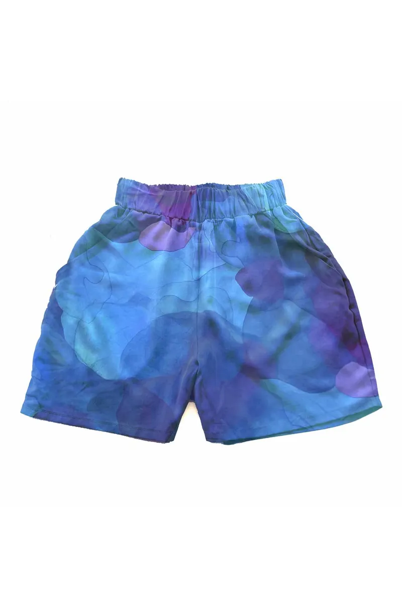 WiDDA WiDDA Damen vegan Shorts Shorti Dark Clouds Blau, Dunkelblau, – Produktbild 1 von 1