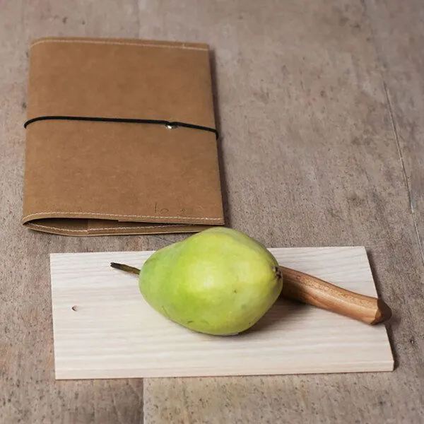 Side by Side Side by Side Outdoor Schneidebrett mit Etui, Braun, – Produktbild 4 von 4