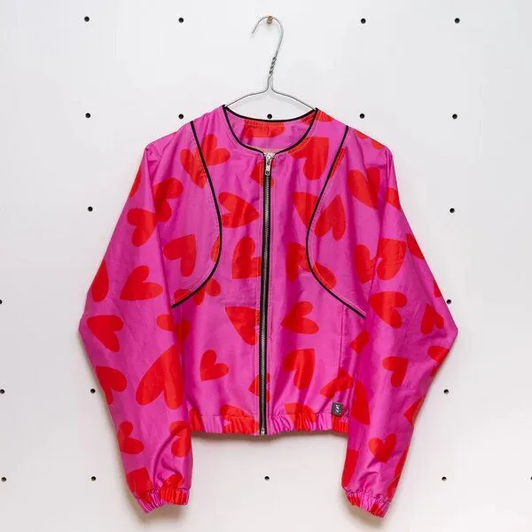 soki soki Blouson, Love harts, – Produktbild 1 von 4