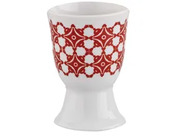 cilio cilio Eierbecher "AMICI" aus Porzellan mit Dekor, H 7 cm, Ø 5cm, Kacheln – Produktbild 1 von 1