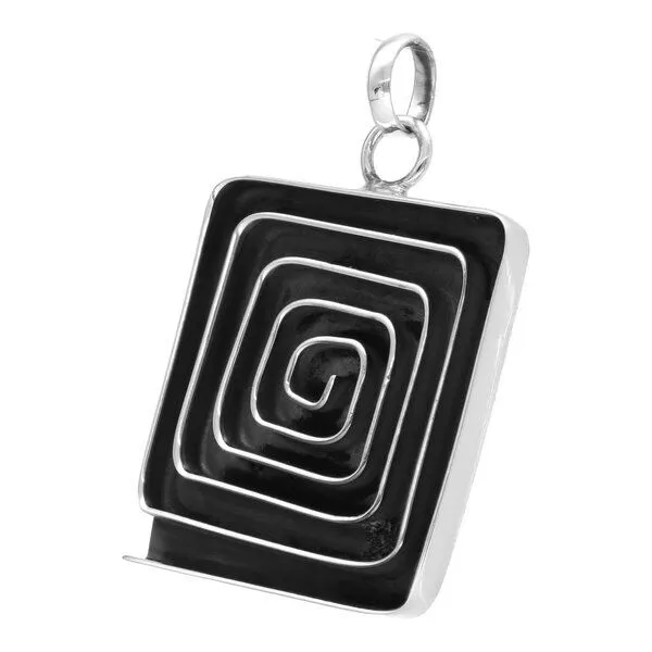 pakilia pakilia Silber Kette Labyrinth Fair-Trade und handmade – Produktbild 2 von 4