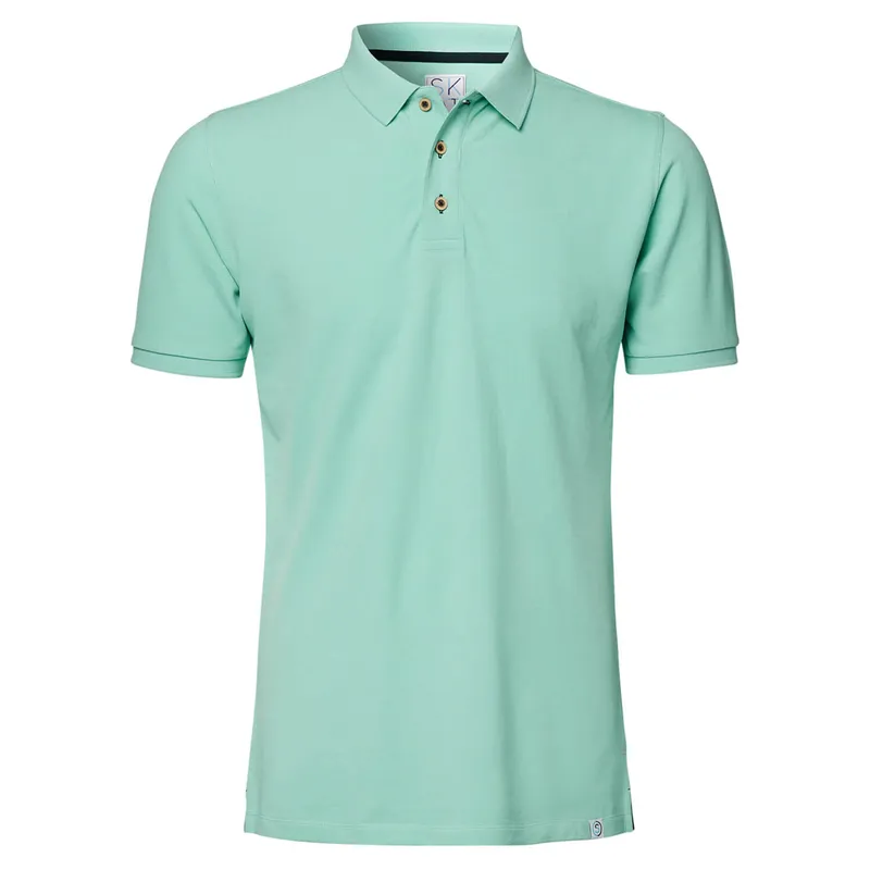 SKOT SKOT Herren vegan Polo, Hellgrün, – Produktbild 1 von 2