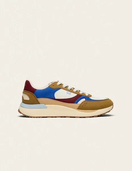 Odaje Odaje Sneaker Anael, Brown/blue/burgundy, – Produktbild 2 von 6