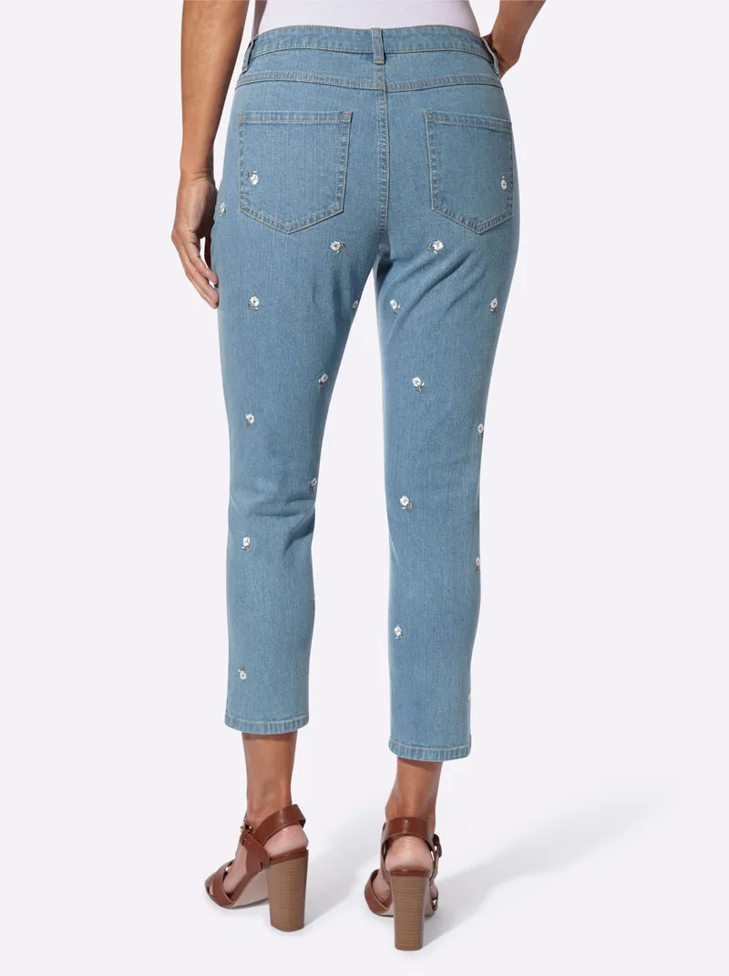 Witt 7/8-Jeans blue-bleached, Blue-bleached, – Produktbild 2 von 2