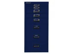 Bisley Bisley Schubladenschrank 8 Schübe, DIN A4 oxfordblau – Produktbild 1 von 1