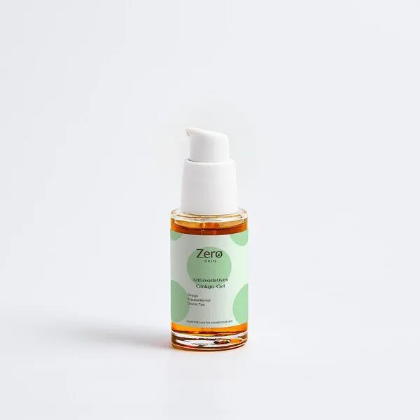 Zero Skin Zero Skin Antioxidatives Ginkgo Gel - 30 ml - revitalisierend & ölfrei, COSMOS Natural zertifiziert – Produktbild 1 von 4