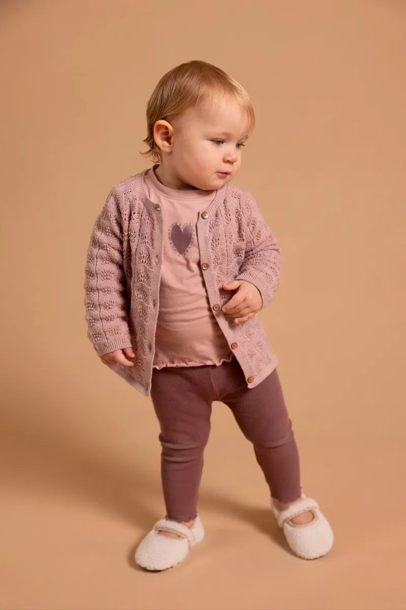 Noppies Baby Leggings, Rosa, – Produktbild 2 von 5