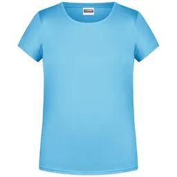 James & Nicholson James & Nicholson T-Shirt für Mädchen in klassischer Form 8007G Gr. S-110/116 sky-blue – Produktbild 1 von 1