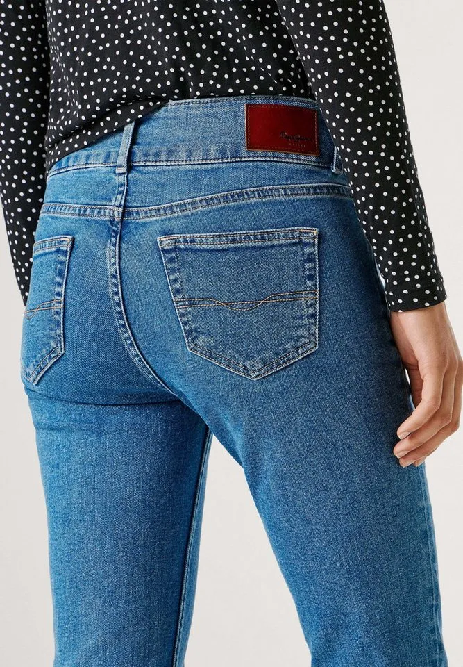 Pepe Jeans Pepe Jeans Slim-fit-Jeans flare fit jeans Venus, Blau, – Produktbild 5 von 5