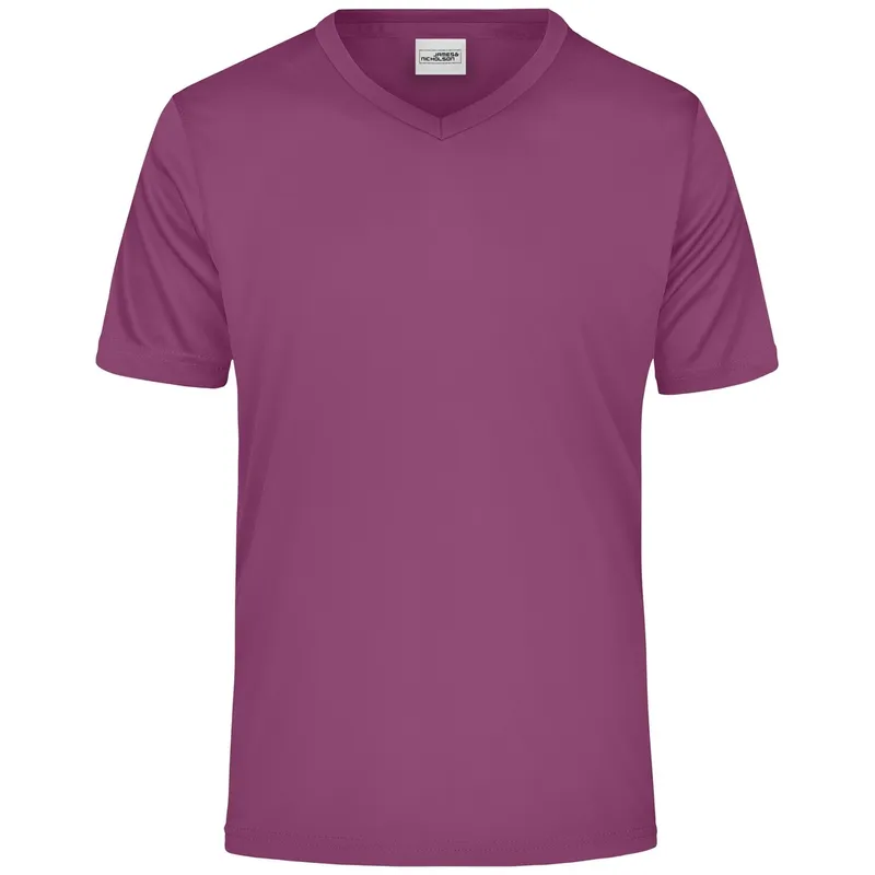 James & Nicholson James & Nicholson Herren T-Shirt Active-V JN736 Gr. 3XL purple – Produktbild 1 von 1
