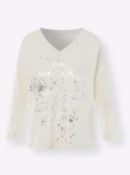 heine Print-Shirt champagner – Produktbild 1 von 1