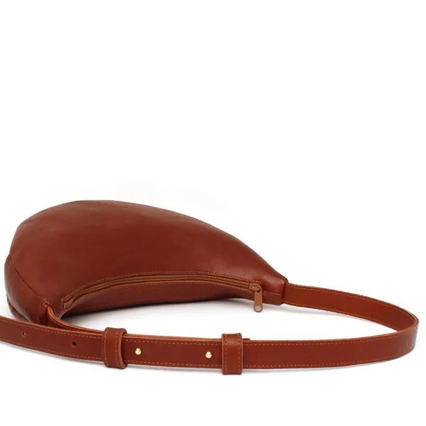 Marin et Marine Marin et Marine Lune Bag Leder, Marron, – Produktbild 4 von 4
