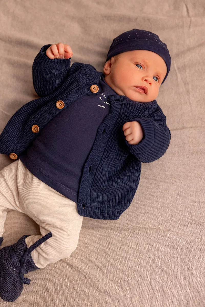 Noppies Newborn Jogginghose Naura, Beige, – Produktbild 6 von 6