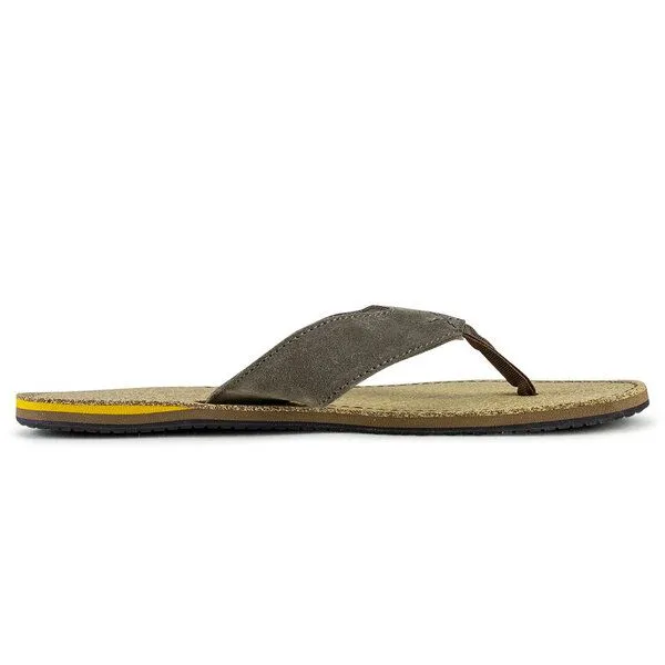 Doghammer Doghammer Nachhaltige Zehentrenner-Sandale Gamsbleame Leather, Greyish (braun), – Produktbild 2 von 3