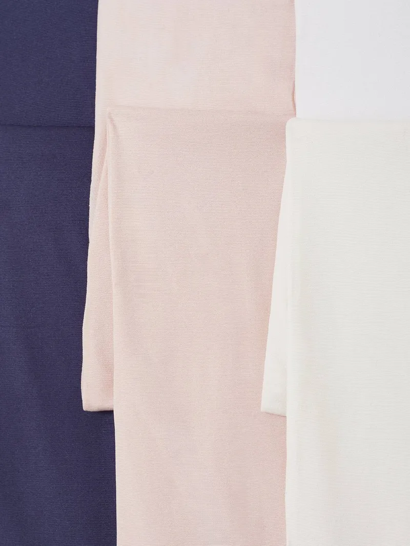 Vertbaudet 3er-Pack Strumpfhosen für Mädchen pudrig, Pudrig rosa, – Produktbild 2 von 2