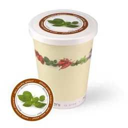 MacFlowers MacFlowers Blumen im Becher TO GROW - Basilikum – Produktbild 1 von 1