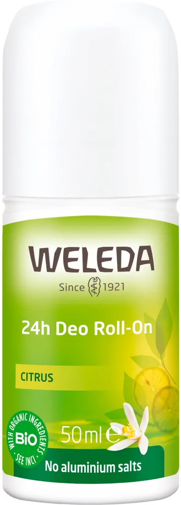 Weleda WELEDA 24h Deo Roll-On CITRUS 50 ml Körperpflege – Produktbild 1 von 1