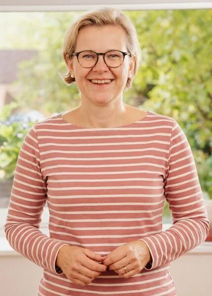 internaht Ringelshirt Damen aus Bio-Baumwolle, Rosenholz, – Produktbild 3 von 4
