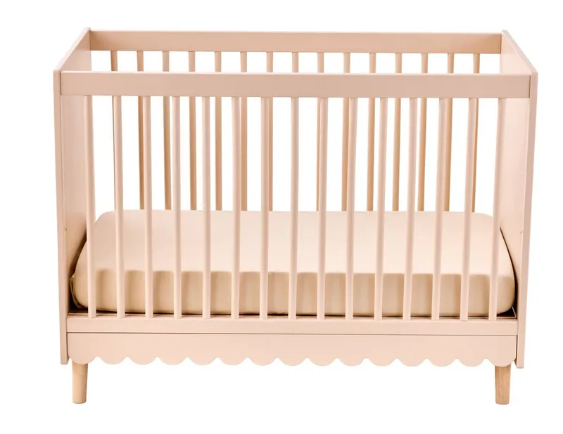 Vertbaudet Mitwachsendes Babybett FESTON 60x120 cm, Rosa, – Produktbild 3 von 3