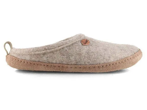 WoolFit WoolFit Tundra - Nachhaltige Hausschuhe für Damen und Herren, Beige, – Produktbild 3 von 4