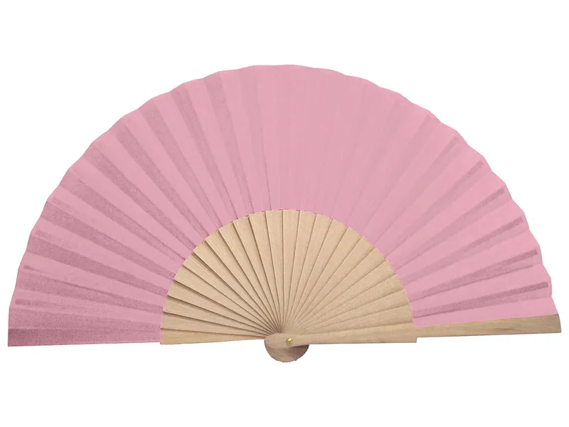 Holzfächer 'Madeira' rosa Pantone 1767 C – Produktbild 1 von 1