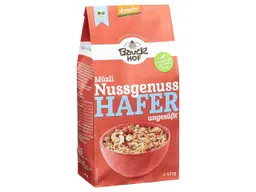 Bauckhof Hafer-Müsli mit Nüssen, ungesüßt – Produktbild 1 von 1