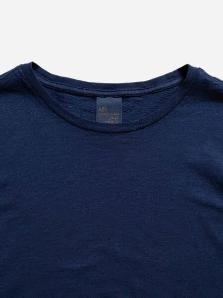 Nudie Jeans Nudie Jeans Herren T-Shirt "Roffe", French blue (blau), – Produktbild 4 von 4