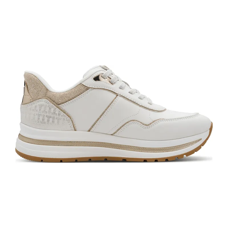 Tamaris Tamaris Da.-Schnürer für Damen, weiß, Größe 42 EU, Weiß, – Produktbild 4 von 5