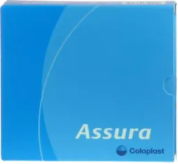 Coloplast ASSURA Basisp.konvex RR60 15-43mm m.Gürtelb. 4 St Basisplatte – Produktbild 1 von 1