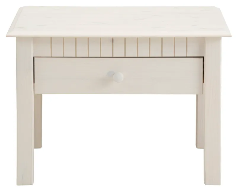 OTTO home Couchtisch Lisa (Couchtisch, Sofatisch, OTTOs Choice), Home affaire, Breite 60 cm, 1 Schubkasten, Beige|weiß, – Produktbild 3 von 3