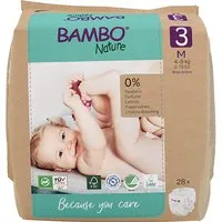 Bambo Nature Bambo Nature Windeln - Midi - Größe 3 - Packung mit 28 Windeln – Produktbild 1 von 1