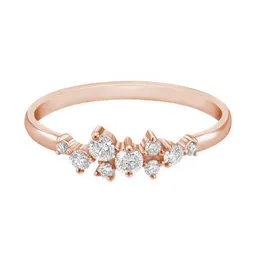 Eppi Eppi Cluster Goldring mit Diamanten Isolde – Produktbild 1 von 1