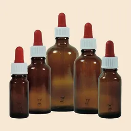 mikken mikken Pipettenflasche braun 10 ml -100 ml Dosierflasche Apothekerflasche – Produktbild 1 von 1