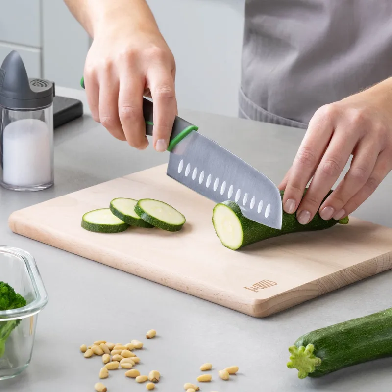 Chefkoch trifft Fackelmann Chefkoch trifft Fackelmann Schneidebrett, Buche, 29x20cm – Produktbild 2 von 3