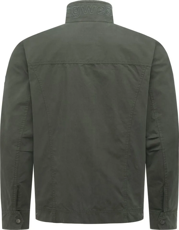 ragwear ragwear Outdoorjacke Murpho Leichte Übergangsjacke mit Brusttaschen, Grün, – Produktbild 4 von 4