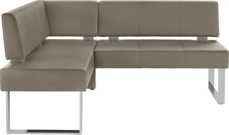 OTTO home Eckbank Rab, in 2 Breiten (180 oder 200 cm), Bezug in verschiedenen Qualitäten, Beige, – Produktbild 5 von 5