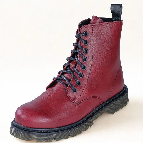 Fairticken Fairticken ALVORA All-Year Stiefel Unisex, Rot, – Produktbild 1 von 4