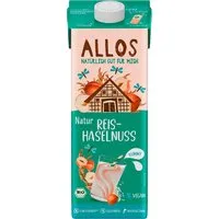 Allos Allos Bio-Reis-Haselnussdrink 'Natur', 1 l – Produktbild 1 von 1
